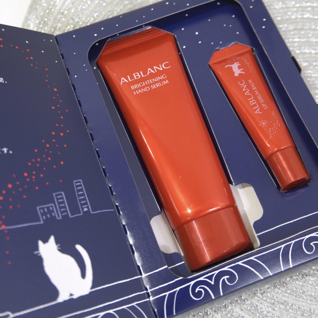 ハンド＆リップケアセラムセット アルブラン ALBLANC ハンドクリーム リップクリーム 乾燥対策